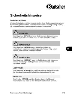 User manual