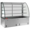 Diamond Cockpit element and closed display case 3 levels, cooled, ventilated, 4x GN 1/1 (without watertight unit)