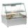 Diamond Warm vitrine i rustfrit st&aring;l - 1 gitter - 2 x GN 1/1 rustfrit st&aring;l - 695x602x (h) 680 mm