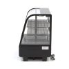 Maxima Konditorskab - 100 L - 68 cm - Skyded&oslash;r bagp&aring;