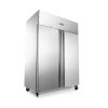 Maxima R&eacute;frig&eacute;rateur - 1400 L - 6 clayettes r&eacute;glables (GN 2/1) - sur roulettes - Inox