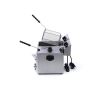 Maxima Friggitrice - 2 x 8 L - 2 cestelli - con rubinetto