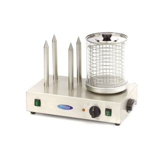 Maxima Worstenwarmer - &Oslash; 20 x 24 cm - Vaatwasbestendig - met 4 Verwarmingsstaven