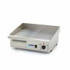 Maxima Grillplade - Halvrillet - 55 cm - inkl. drypbakke