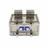 Maxima Freidora - 2 x 10 L - 2 cestas - con grifo - 400 V