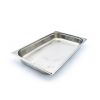 Maxima Bac gastronorme - GN 1/1 - Profondeur 6,5 cm - Acier inoxydable - Perfor&eacute;