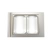 Maxima Menu Tray 227 x 178 mm - Small - 2 Compartments