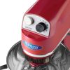Maxima Planetarisk mixer - 7 l - Upp till 2 kg deg - Hallonr&ouml;d