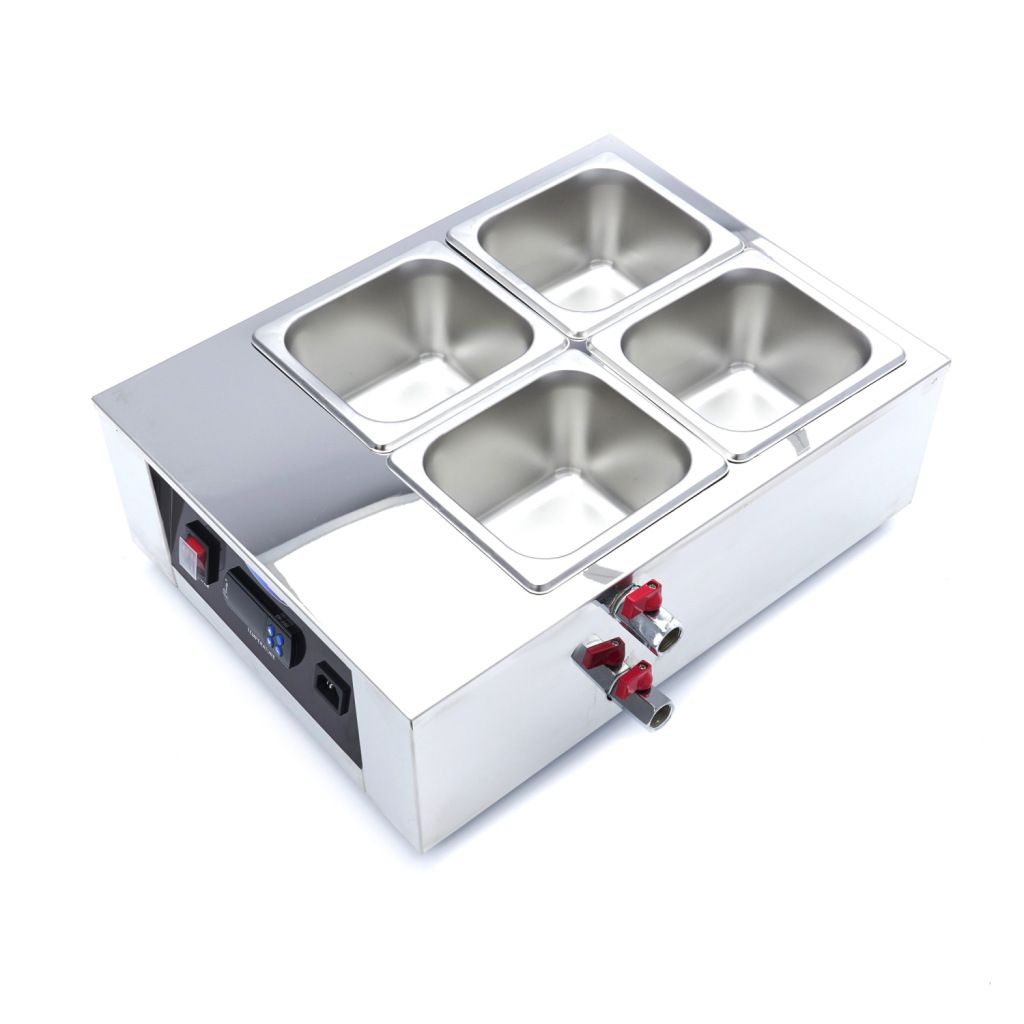 Maxima Chocolate melter - 4 x 1/6 GN 10 cm