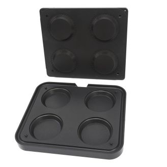 Maxima Tartelette Vorm - Rond - 124/ 100 mm - 4 stuks