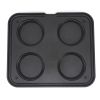 Maxima Tartelette Vorm - Rond - 124/ 100 mm - 4 stuks