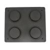 Maxima Tartelette Vorm - Rond - 124/ 100 mm - 4 stuks
