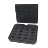 Maxima Stampo per tartellette rettangolare - 64x41/45x22 mm - 20 pezzi