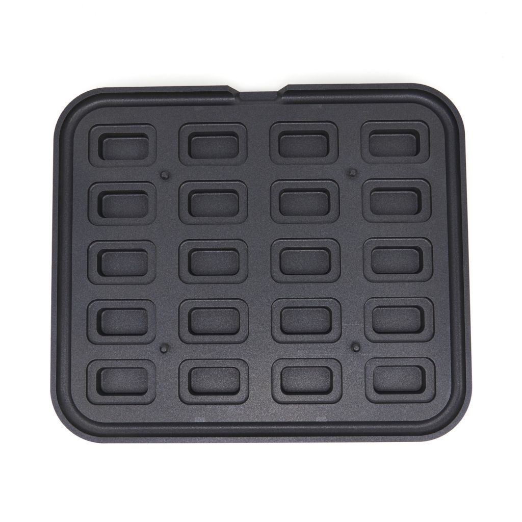 Maxima Stampo per tartellette rettangolare - 64x41/45x22 mm - 20 pezzi