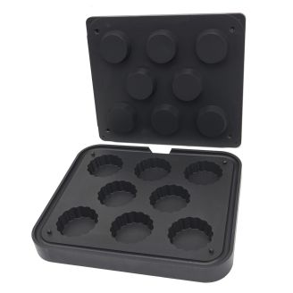 Maxima Tartelette Vorm - Gegolfd - 84/71 mm - 8 stuks