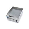 Maxima Grillplade - Halvrillet - 36 cm - inkl. drypbakke