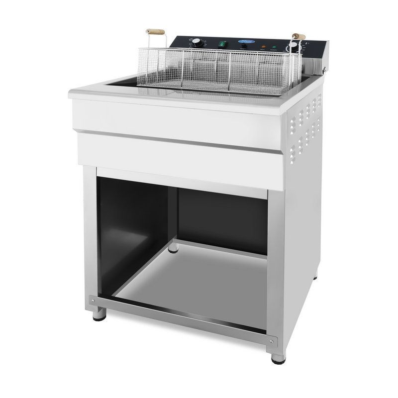 Maxima Frit&ouml;s - 45 L - 1 Korg - med Kran - 400V