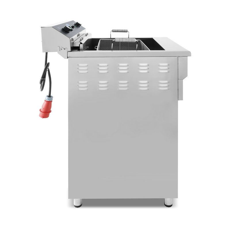 Maxima Frit&ouml;s - 45 L - 1 Korg - med Kran - 400V