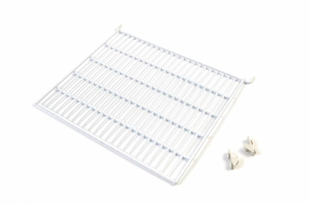 Maxima Griglia con 2 supporti, bianca, per vetrina refrigerata da 58L / 78L / 98L (NM)