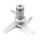Maxima Messenblok Glad Voor Keukenmachine / Cutter 70L