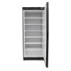 Maxima Fryser - 600 L - 6 faste hylder - Sort