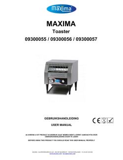 Gebruikers handleiding