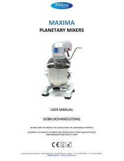 Gebruikers handleiding