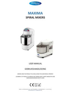 Gebruikers handleiding
