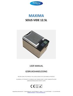 Gebruikers handleiding