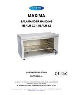 Gebruikers handleiding