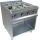Plaque de cuisson &agrave; gaz MKN 4 br&ucirc;leurs 25,2 kW, 4 br&ucirc;leurs haute puissance