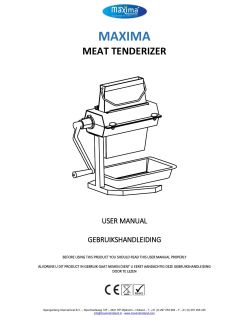 Gebruikers handleiding