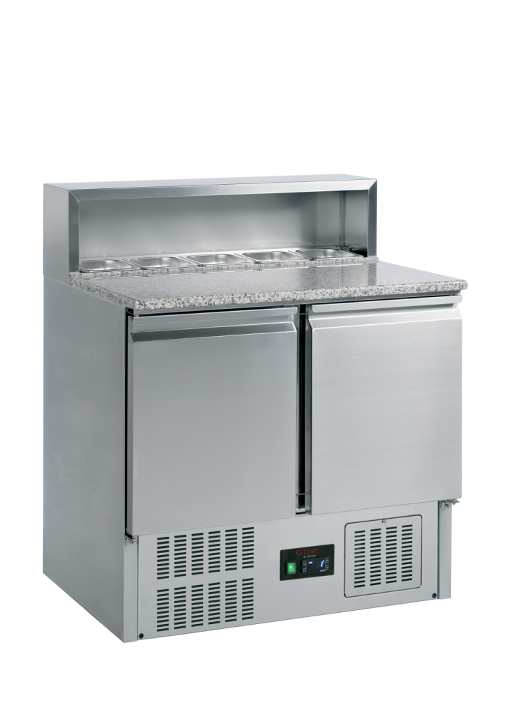 Tefcold GP92 - Banco da lavoro per pizza GN1/1 - 230L