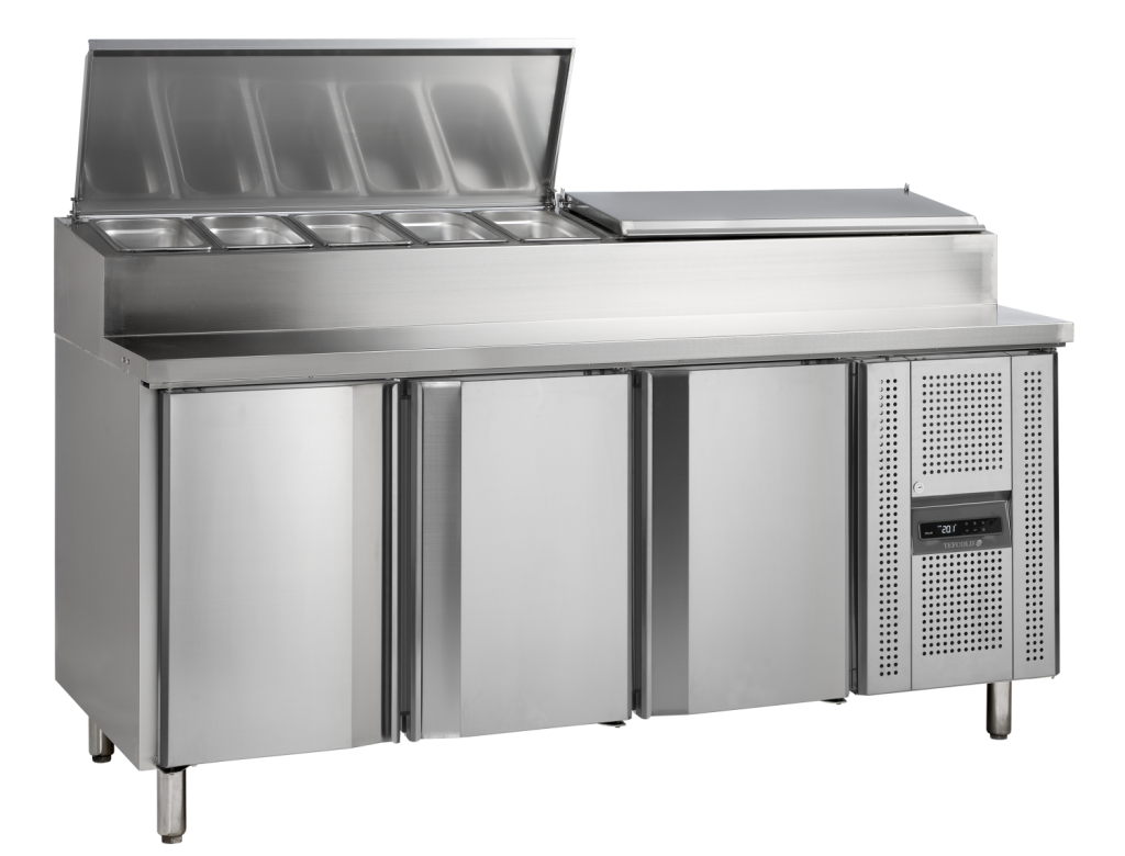 Bancada refrigerada para saladas Tefcold SS7300 GN1/1 - 407L