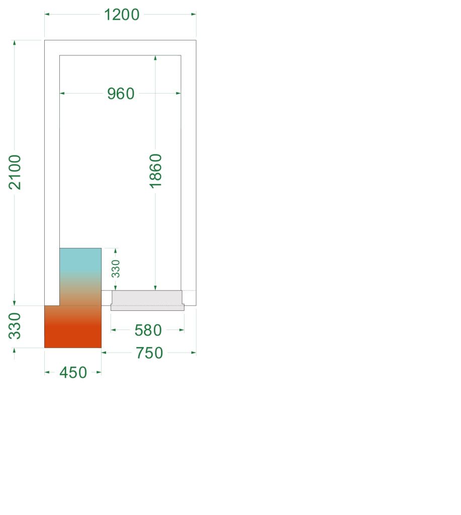 Tefcold CRNF1221 - Vriesruimte (Compleet met monoblock)