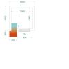 Tefcold CRNF1515 - Vriesruimte (Compleet met monoblock)