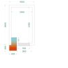 Tefcold CRNF1524 - Vriesruimte (Compleet met monoblock)