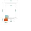 Tefcold CRNF1821 - Vriesruimte (Compleet met monoblock)