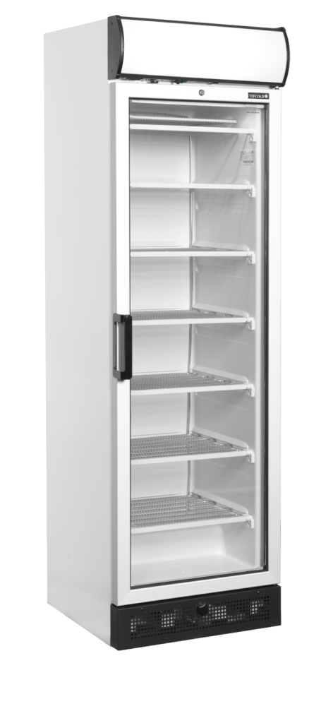Tefcold UFFS371GCP - Glasdeur vrieskast - 270L
