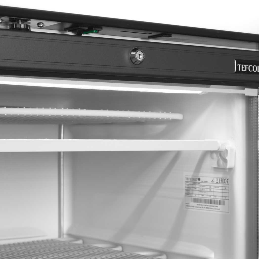 Tefcold UFSC371GCP &ndash; Zamrażarka z drzwiami szklanymi &ndash; 270 l