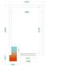 Tefcold CRNF2130WD - Compartimento congelador (completo com monobloco)