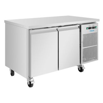 Polar U-Series Refrigerated Workbench with 2 Doors 124L