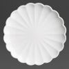Olympia Assiettes festonn&eacute;es Bloom blanches 175 mm (6 pi&egrave;ces)
