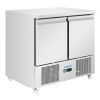 Polar U-Series Ventilato 2 Porte Saladette 257L