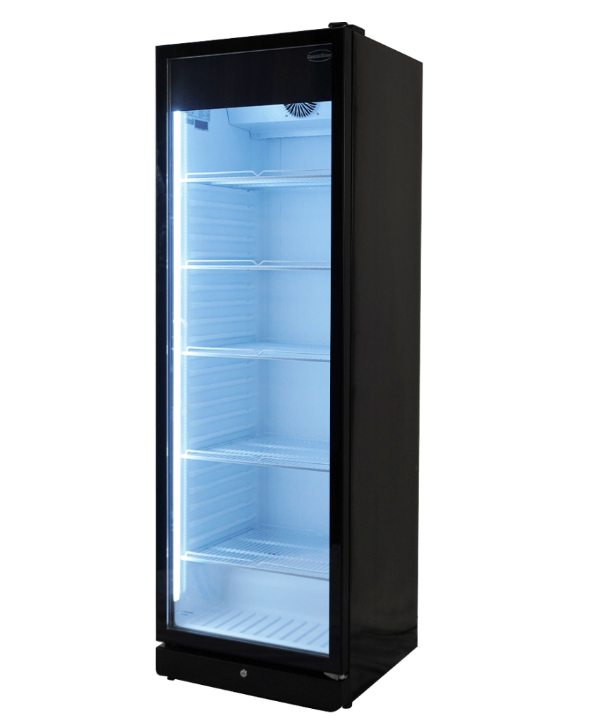 Frigor&iacute;fico Combisteel 1 puerta de cristal 360l