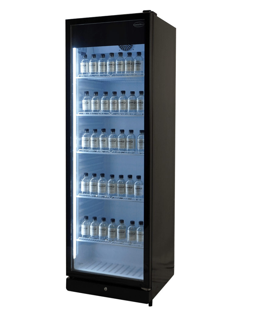 Frigor&iacute;fico Combisteel 1 puerta de cristal 360l