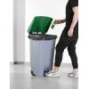 hendi deksel voor afvalbak, Groen, 505x415mm