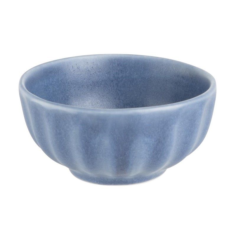 Olympia Corallite tiefe Schalen - Blau 105 mm (12er-Set)
