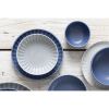 Olympia Corallite tiefe Schalen - Blau 105 mm (12er-Set)