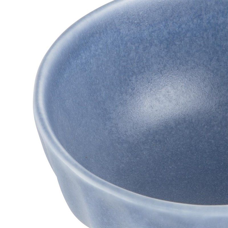 Olympia Corallite tiefe Schalen - Blau 105 mm (12er-Set)